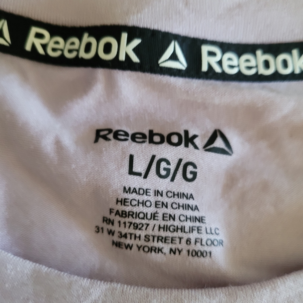 Bundle Of 2 Reebok NWT Shirts (L) - Picture 4 of 9